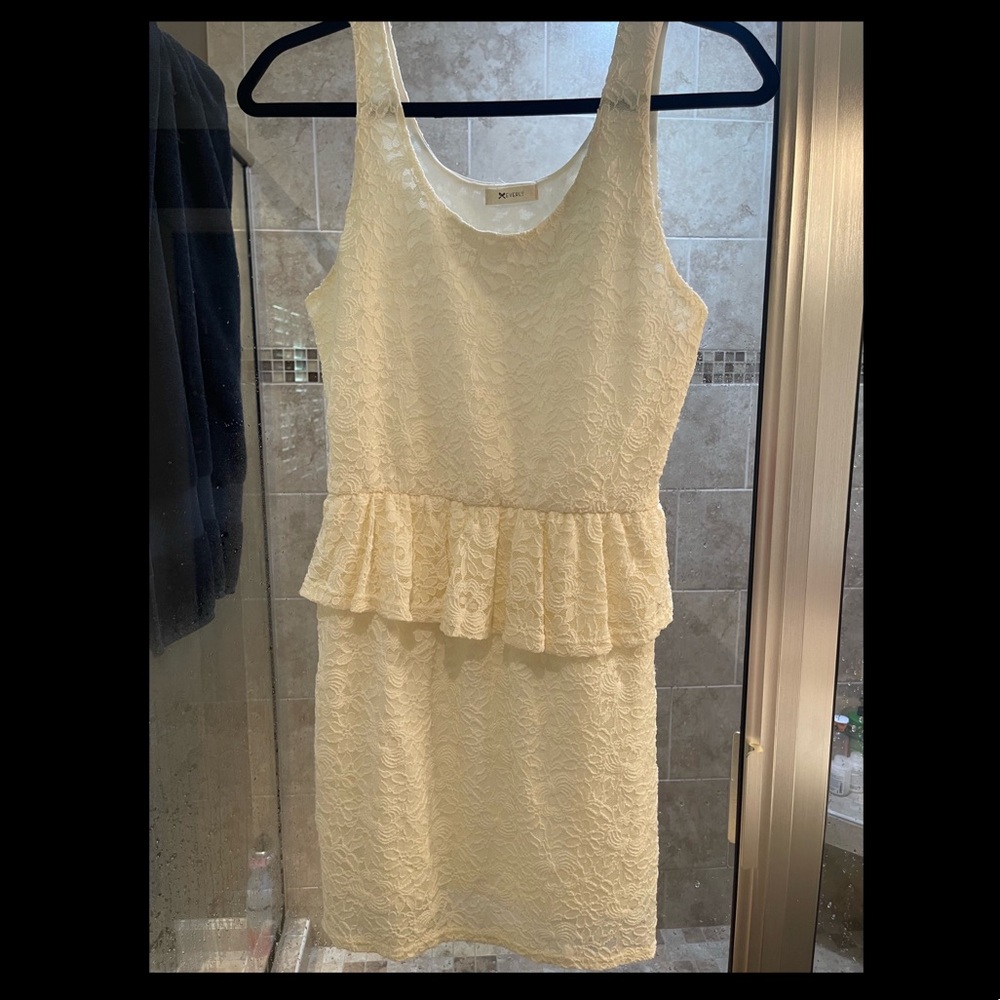 Peplum dress